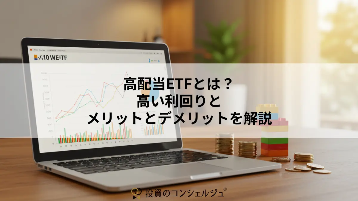 高配当ETFとは?高い利回りとメリットとデメリットを解説